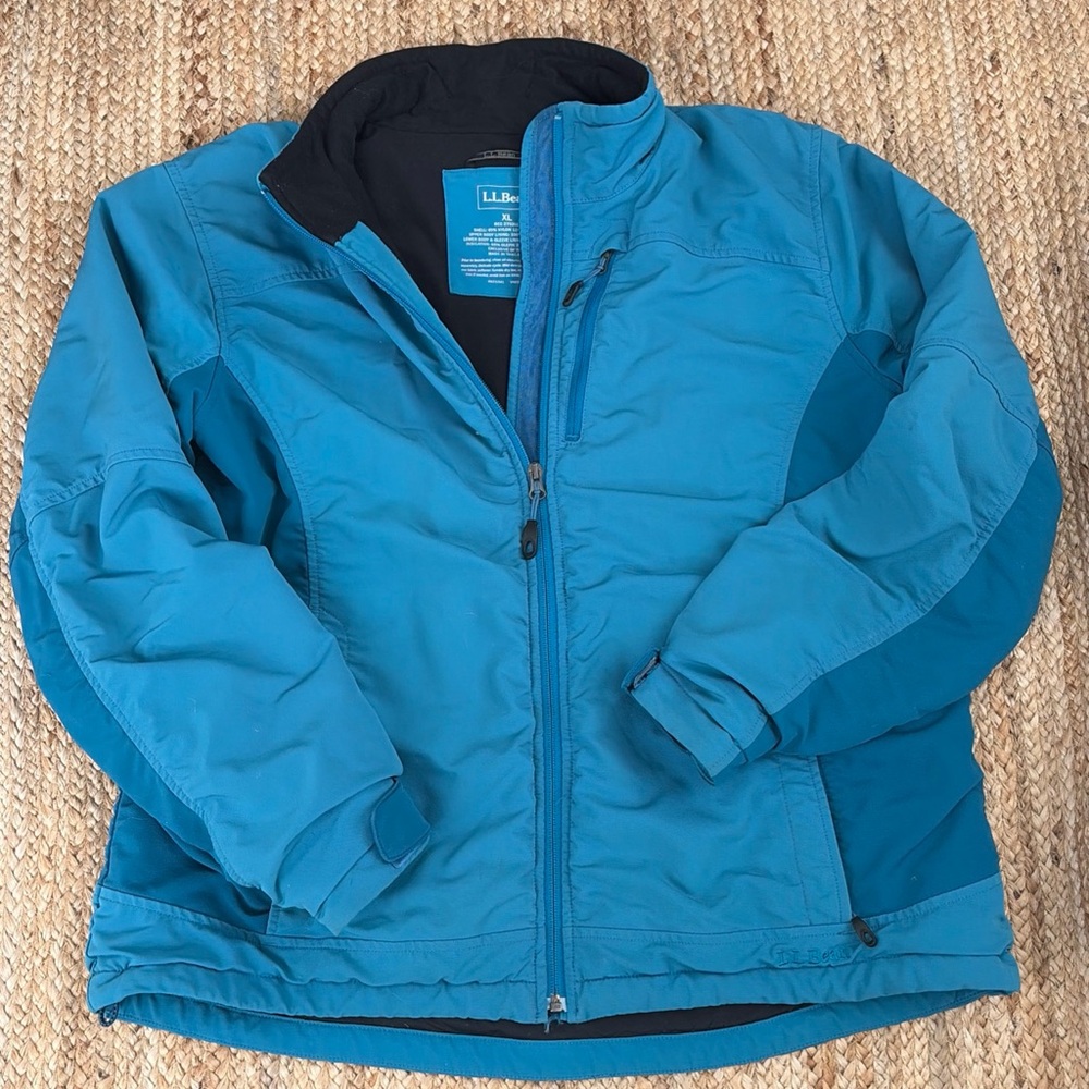 L. L. Bean Teal Winter Snow Ski Jacket Coat Womens Sz XL Reg RN 71341 VNO3161